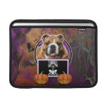 Halloween - Just a Lil Spooky - Bulldog Sleeve For MacBook Air