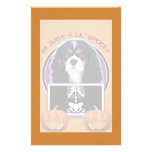Halloween - Just a Lil Spooky - Cavalier - Tri-col Customized Stationery