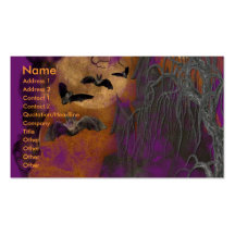 Halloween - Just a Lil Spooky - Chow Chow - Cinny Business Cards