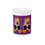 Halloween - Just a Lil Spooky - Chow Chow - Cinny Pitcher