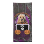Halloween - Just a Lil Spooky - Cocker Spaniel Printed Napkins