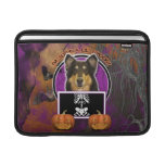Halloween - Just a Lil Spooky - Collie - Caroline Sleeve For MacBook Air