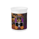 Halloween - Just a Lil Spooky - Collie - Caroline Drink Pitcher