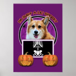 Halloween - Just a Lil Spooky - Corgi - Owen Posters