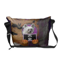 Halloween - Just a Lil Spooky - Crestie - Kahlo Commuter Bags