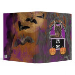 Halloween - Just a Lil Spooky - Doberman - Rocky Vinyl Binder