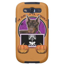 Halloween - Just a Lil Spooky - Doberman - Rocky Galaxy SIII Cover