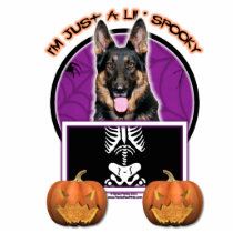 Halloween - Just a Lil Spooky - German Shepherd Photo Sculptures
