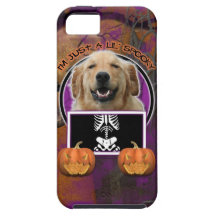 Halloween - Just a Lil Spooky - Golden Retriever iPhone 5 Covers