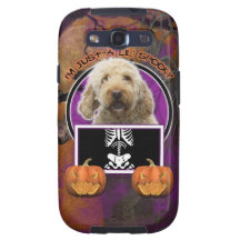 Halloween - Just a Lil Spooky - GoldenDoodle Galaxy S3 Cover