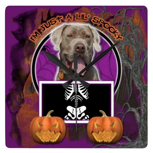 Halloween - Just a Lil Spooky - Mastiff - Snoop Clocks