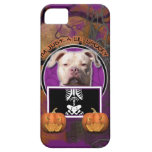 Halloween - Just a Lil Spooky - Pitbull JerseyGirl iPhone 5 Cases