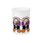 Halloween - Just a Lil Spooky - Pitbull JerseyGirl Beverage Pitcher