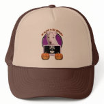 Halloween - Just a Lil Spooky - Pitbull - Petey hats