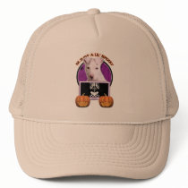 Halloween - Just a Lil Spooky - Pitbull - Petey Trucker Hat