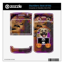 Halloween - Just a Lil Spooky - Pitbull - Tigger BlackBerry Bold Skins