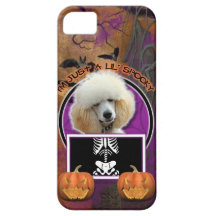 Halloween - Just a Lil Spooky - Poodle - Apricot iPhone 5 Cover