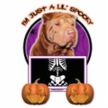 Halloween - Just a Lil Spooky - Shar Pei - Lucky Photo Cut Out