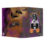 Halloween - Just a Lil Spooky - St Bernard - Mae binders