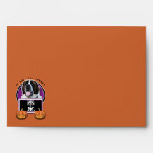 Halloween - Just a Lil Spooky - St Bernard - Mae Envelope