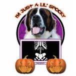 Halloween - Just a Lil Spooky - St Bernard - Mae Photo Sculptures