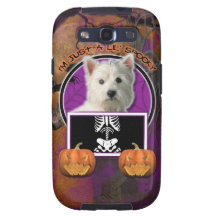Halloween - Just a Lil Spooky - West Highland Terr Galaxy S3 Cover