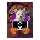 Halloween - Just a Lil Spooky -Westie Cards