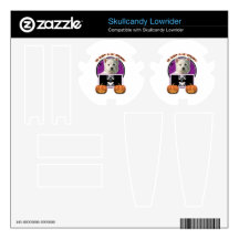 Halloween - Just a Lil Spooky - Westie Skullcandy Lowrider Skin