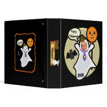 Halloween Kawaii Ghost Photo / Scrapbook Binder