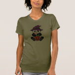 Halloween kawaii Panda with candies Tee Shirt