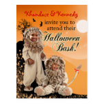 Halloween Kids III - Costume Party Photo Postcard