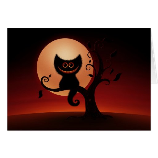 Halloween Kitten Greeting Cards