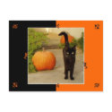 Halloween Kitty Postkarte postkarten by slumbering Halloween Kitty Postkarte postkarten