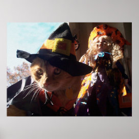 Halloween Kitty print