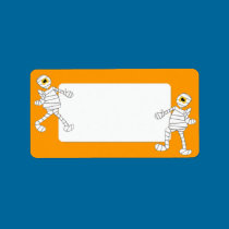 halloween label labels