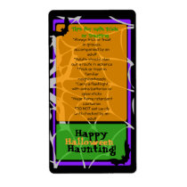 Halloween Labels with Trick or Treat safety tips labels