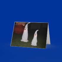 Halloween Laughing Ghosts Howl O Scream Card Photo by ScenicEarthStudios Halloween Laughing Ghosts Howl O Scream Card Photo
