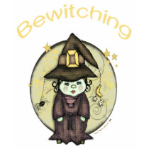 Halloween Little Witch Black T-Shirt by jamiecreates1 Halloween Little Witch Black T-Shirt