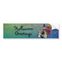 Halloween Magic bumper stickers by Memory_Lane Halloween Magic bumper stickers