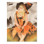 Halloween Magic Post Card