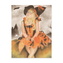 Halloween Magic Post Card