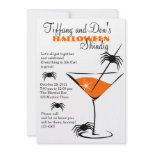 Halloween Martini Shindig! Custom Invitation