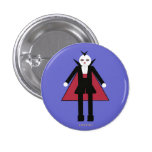 Halloween Martzkin Boy Vampire Button buttons