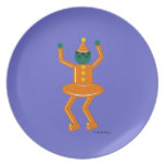 Halloween Martzkin Girl Goblin Treat Plate plates