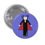Halloween Martzkin Girl Vampire Button buttons