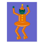 Halloween Martzkin Goblin Girl Postcard postcards