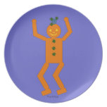 Halloween Martzkin Jack-O-Lantern Plate plates