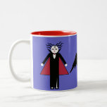 Halloween Martzkin Vampires & Bat Mug mugs