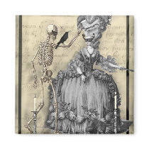 Halloween Masquerade Ball Refrigerator Magnet