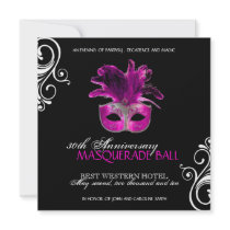 Halloween Masquerade Invitation
